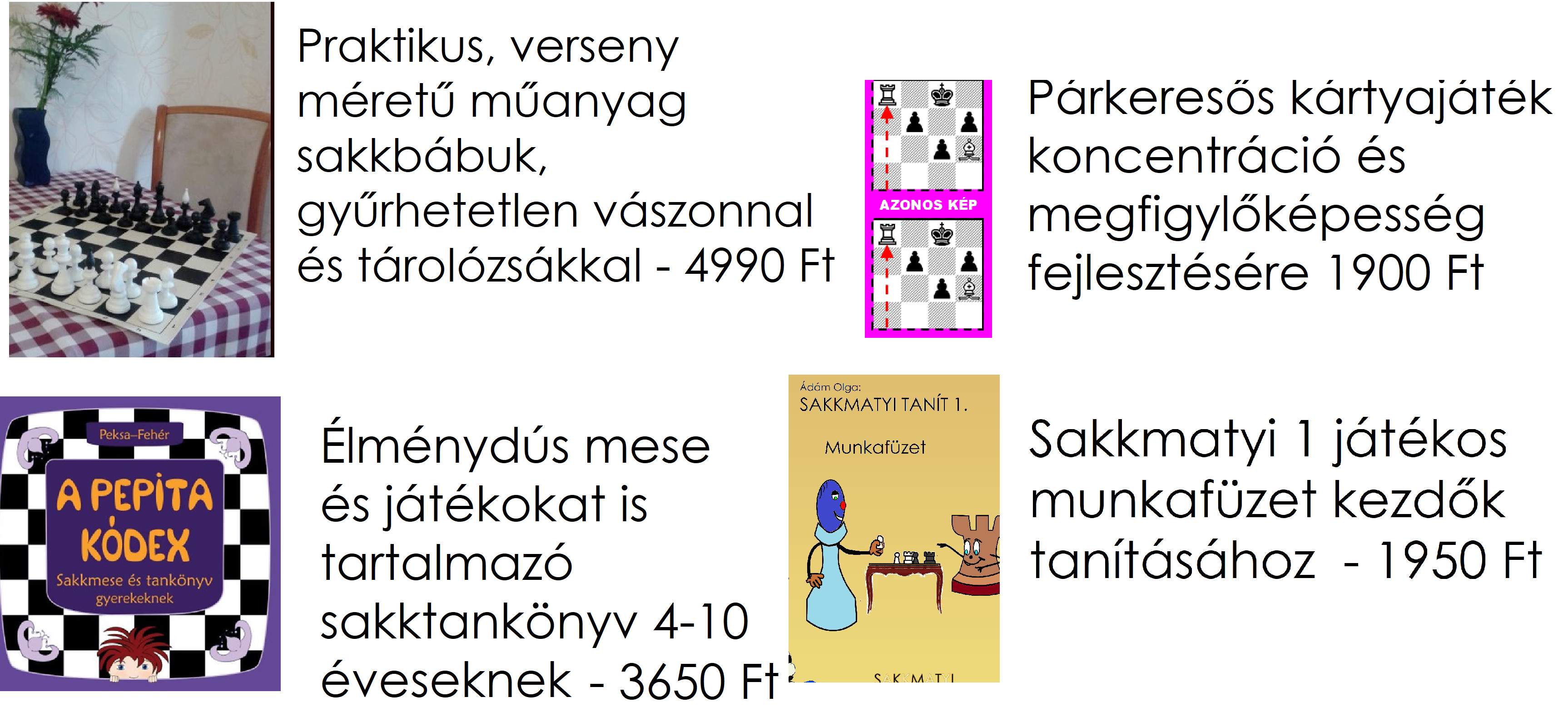 bemutato_csomag sakk készlet rendelés
